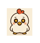 3キャラの似たリアクション（個別スタンプ：19）