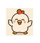 3キャラの似たリアクション（個別スタンプ：20）