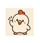 3キャラの似たリアクション（個別スタンプ：23）