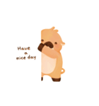 うり坊ちゃん【えいご】（個別スタンプ：10）