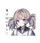 元気アピール体調わる女子（個別スタンプ：39）