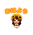 サマーガールたちの夏休み（個別スタンプ：6）
