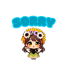 サマーガールたちの夏休み（個別スタンプ：10）