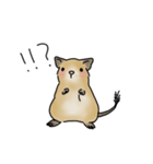 可愛いデグーの1日part2（サンドデグー）（個別スタンプ：7）