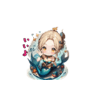 うたうよ♪セイレーンちゃん（個別スタンプ：4）