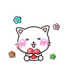 ずっ〜と使える！シンプル可愛いちびねこ（個別スタンプ：38）