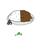 動くカレーになりたい白タイツ族（個別スタンプ：4）