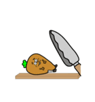動くカレーになりたい白タイツ族（個別スタンプ：21）