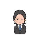 相澤先生とマイクの動くスタンプ（個別スタンプ：9）