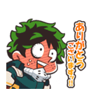 個性『デフォルメ』に合った1-A組たち（個別スタンプ：2）