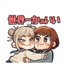 個性『デフォルメ』に合った1-A組たち（個別スタンプ：14）