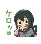 個性『デフォルメ』に合った1-A組たち（個別スタンプ：17）
