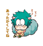 個性『デフォルメ』に合った1-A組たち（個別スタンプ：38）