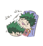 僕のヒーローアカデミアはじめのころ（個別スタンプ：25）