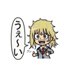 【ヒロアカ】1年A組にうェ～いやらせてみた（個別スタンプ：16）