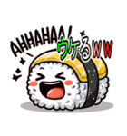 ころころ 寿司 日和 かわいい ギャグ(小)（個別スタンプ：3）