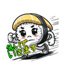 ころころ 寿司 日和 かわいい ギャグ(小)（個別スタンプ：23）