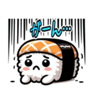 ころころ 寿司 日和 かわいい ギャグ(小)（個別スタンプ：24）