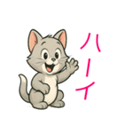 かわいい 子猫ちゃん ねこ（個別スタンプ：5）