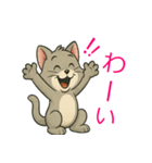 かわいい 子猫ちゃん ねこ（個別スタンプ：21）