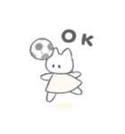 アクティブふんわりねこちゃん（個別スタンプ：2）