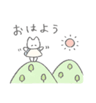 アクティブふんわりねこちゃん（個別スタンプ：5）