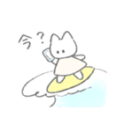 アクティブふんわりねこちゃん（個別スタンプ：33）