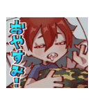 切島くんがいっぱい（個別スタンプ：6）