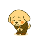 仕事に全力！犬のサラリーマン（個別スタンプ：2）