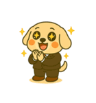 仕事に全力！犬のサラリーマン（個別スタンプ：14）
