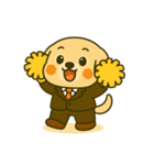 仕事に全力！犬のサラリーマン（個別スタンプ：24）