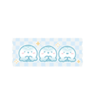 動く敬語くらげ：マスキングテープ（個別スタンプ：23）