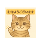 やさしめ猫スタンプ（個別スタンプ：1）