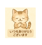 やさしめ猫スタンプ（個別スタンプ：38）