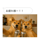 自撮りする柴犬の日常（個別スタンプ：27）