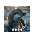 表情ゆたかイルカ（個別スタンプ：9）