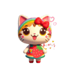福袋猫助（個別スタンプ：2）