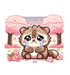 カモシカと桜のスタンプ@SFW（個別スタンプ：9）