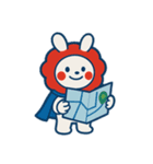 おでかけまるぴょん 2025（個別スタンプ：2）