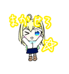 猫雲まおスタンプ（個別スタンプ：14）