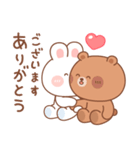 カナ ＆ カキ : 愛愛 5（個別スタンプ：3）