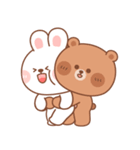 カナ ＆ カキ : 愛愛 5（個別スタンプ：7）