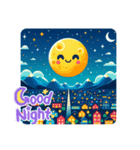 夜です（個別スタンプ：7）
