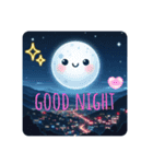 夜です（個別スタンプ：8）