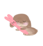 うさぎのもぷちゃん 3（個別スタンプ：5）