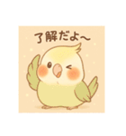 ゆるふわオカメインコ（個別スタンプ：11）