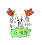 うさぎファイヤー（個別スタンプ：5）