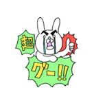 うさぎファイヤー（個別スタンプ：25）
