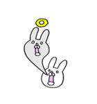 うさぎファイヤー（個別スタンプ：30）