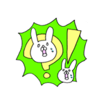 うさぎファイヤー（個別スタンプ：34）